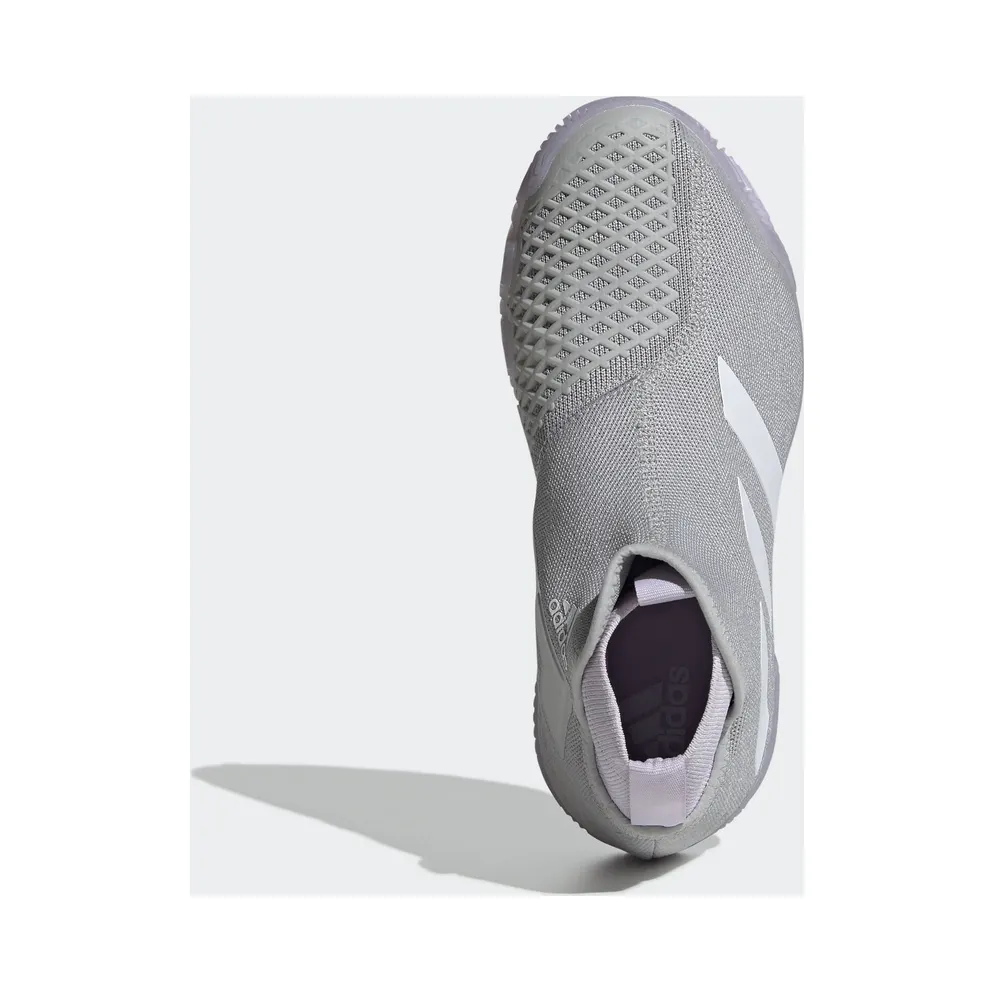 adidas Stycon Laceless Hard Court Grey Two Purple Tint (W) Grey Two/Cloud White/Purple Tint (EF2696)