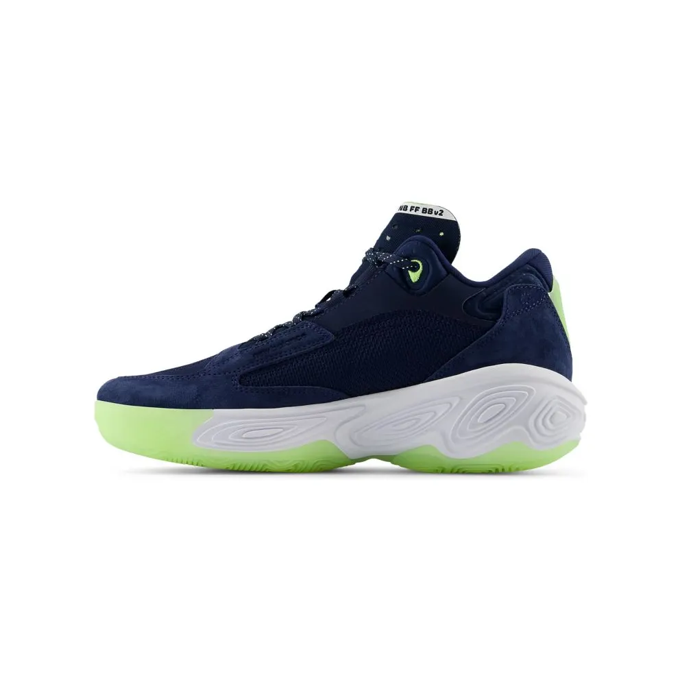 New Balance Fresh Foam BB v2 Navy Bleached Lime Glow (BBFRSHC2)