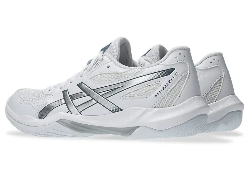 ASICS GEL-ROCKET 12 “White / Pure Silver” (1072A119-101)