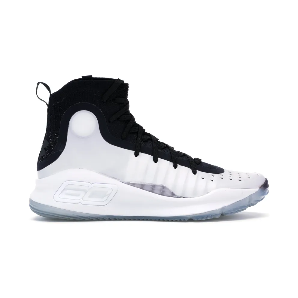 Under Armour Curry 4 White Black White/Black (1298306-007)