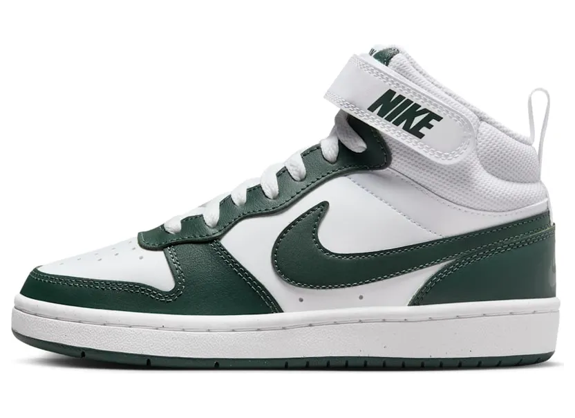 Nike Court Borough Mid 2 White Vintage Green (CD7782-119)