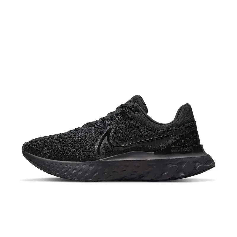 Nike React Infinity Run Flyknit 3 Road Running Black (DD3024-005)