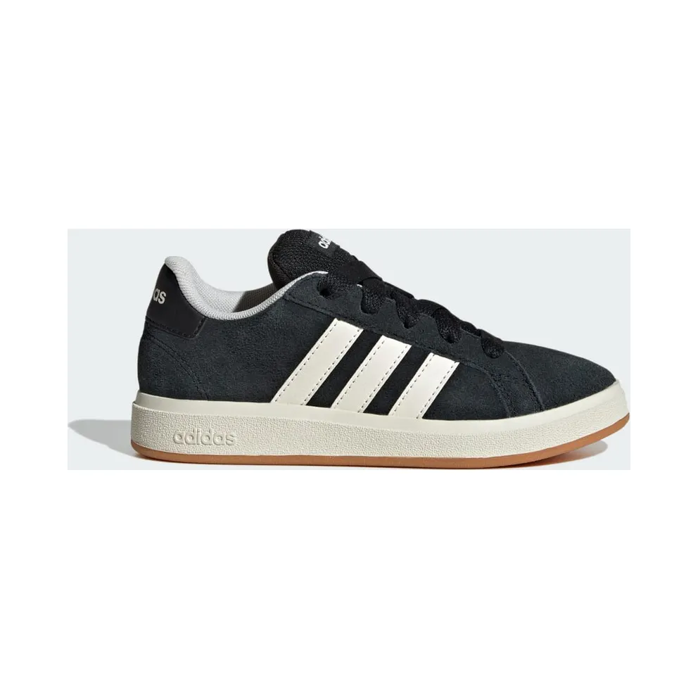 Adidas Grand Court 00s Kids Core Black / Off White / Gum (JH6178)