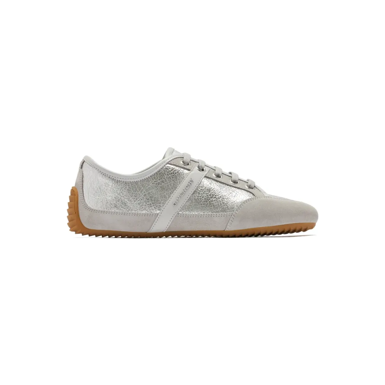 Givenchy Slim met metallic-effect en vlakken “Silver” (BE004KE2GX)
