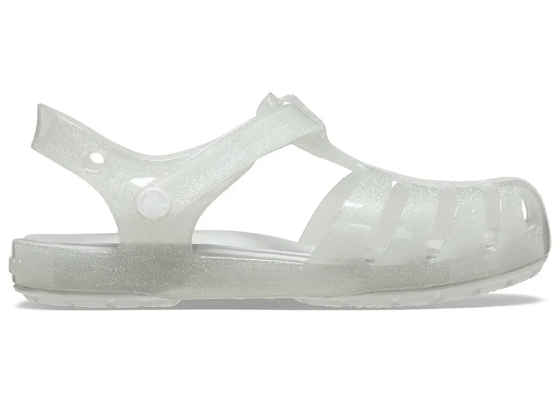 Crocs Isabella Glitter Fisherman Sandal Silver (208444-0IC)