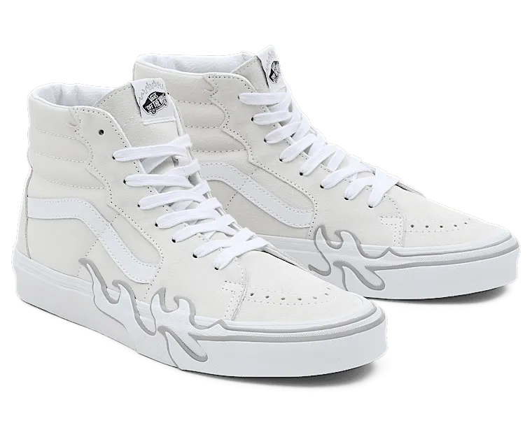 Vans Sk8 – “Flame – White” (VN0005UJWWW)
