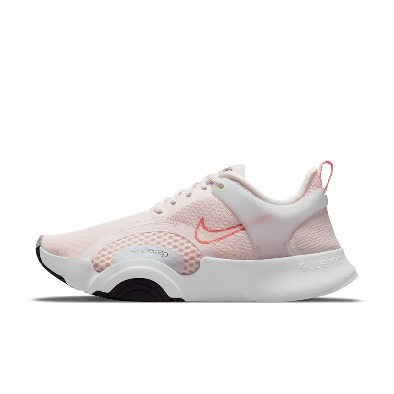 Nike SuperRep Go 2 Training Shoe “Light Soft Pink / Cave Purple / White / Magic Ember” (CZ0612-658)