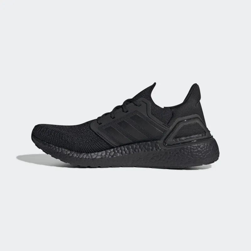 adidas Ultra Boost 20 Triple Black Core Black/Grey Four/Solar Red (EG0691)