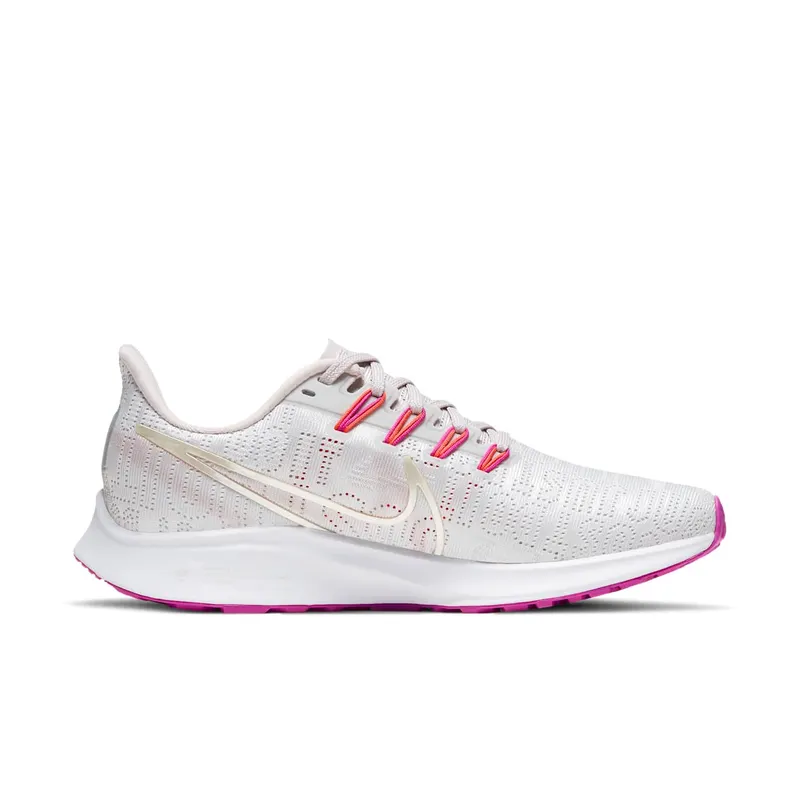 Nike Air Zoom Pegasus 36 Premium Vast Grey (W) Vast Grey/Platinum Violet/Fire Pink (BQ5403-004)