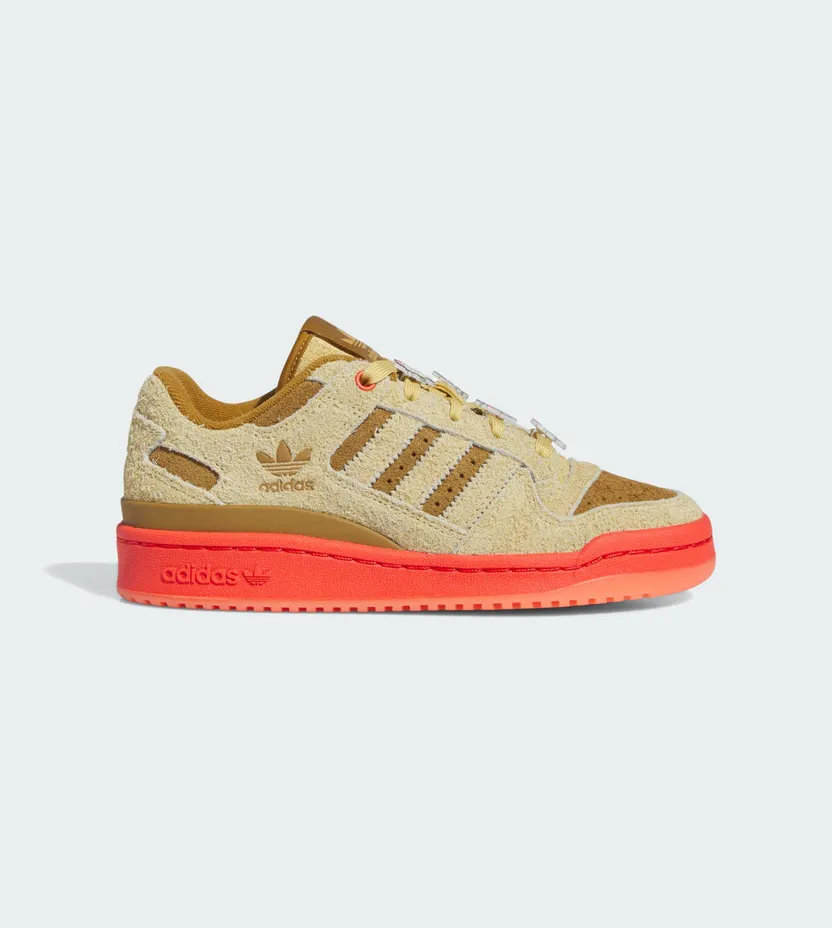 adidas Forum Low CL The Grinch Oat / Bright Red / Bronze Strata (IG7066)