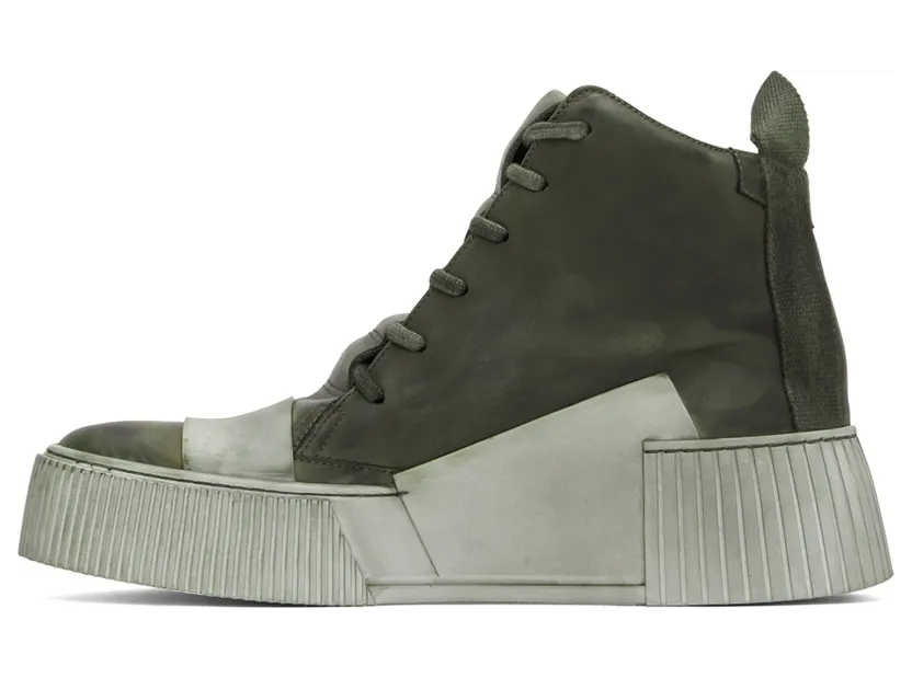 Boris Bidjan Saberi SSENSE Exclusive Khaki Bamba 1.1 Sneakers (SSNSx10) (3)