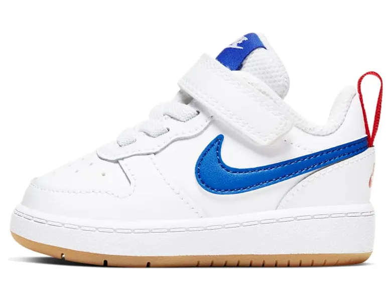 Nike Court Borough Low 2 White Pacific Blue (TD)