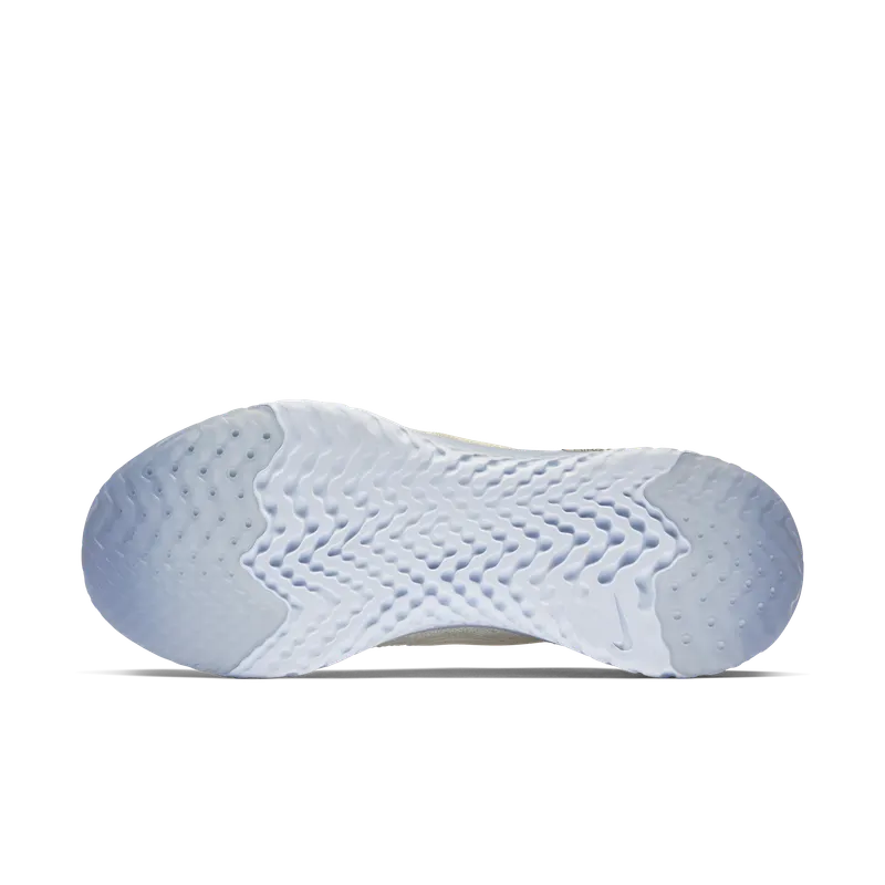 Nike Epic React Flyknit 2 Sail Aluminum (W) Sail/Aluminium-Metallic Silver-Sail (BQ8927-100)