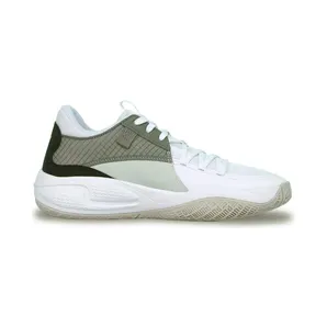 Puma Court Rider basketbalschoenen Wit/Rood (195064-04)
