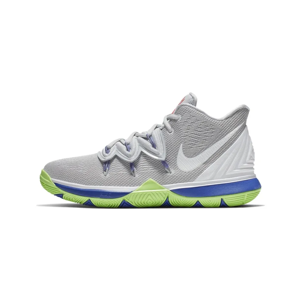 Nike Kyrie 5 Wolf Grey Lime Blast (GS) Wolf Grey/White-Lime Blast (AQ2456-099)