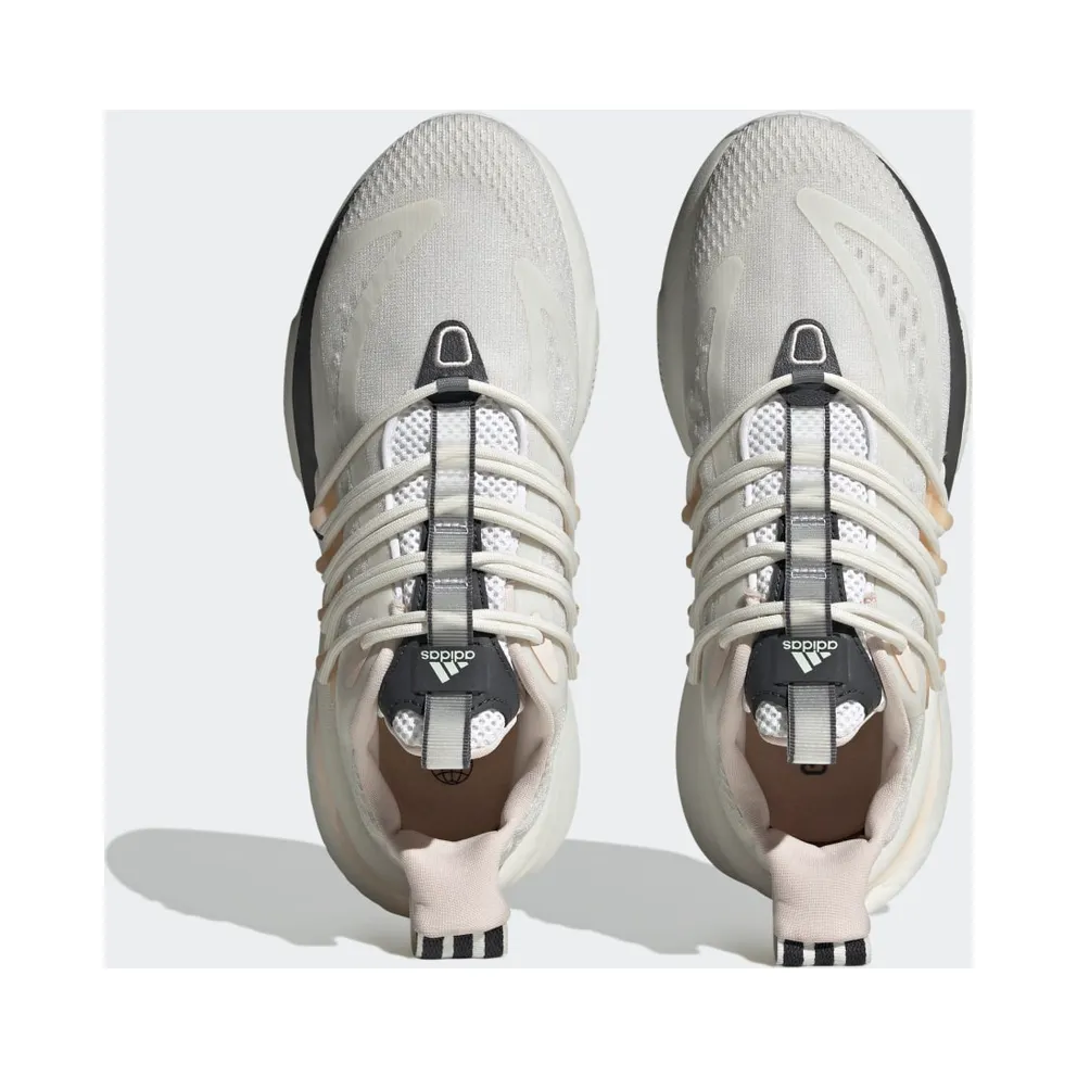 Adidas Alphaboost V1 Sustainable BOOST Lifestyle Running Cloud White / Wonder Quartz / Grey Five (HP6132)