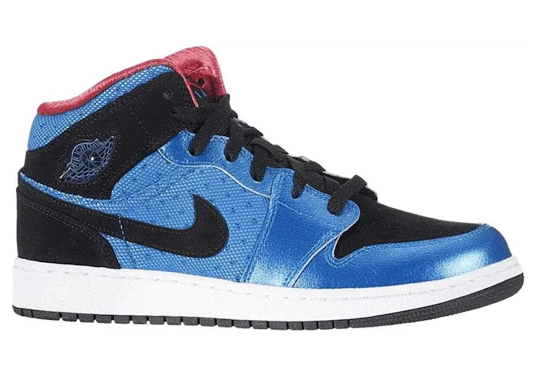 Girls Jordan 1 Phat Neptune Blue (364781-408)