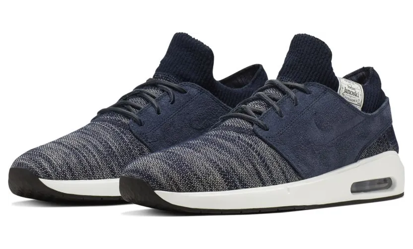 Nike SB Air Max Janoski 2 Premium Obsidian / Obsidian / Summit White (AT5878-400)