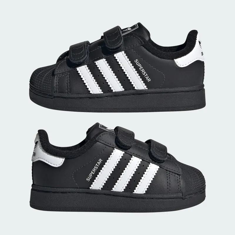 Adidas Superstar II Comfort Closure Kids Core Black / Cloud White / Core Black (JI3991)