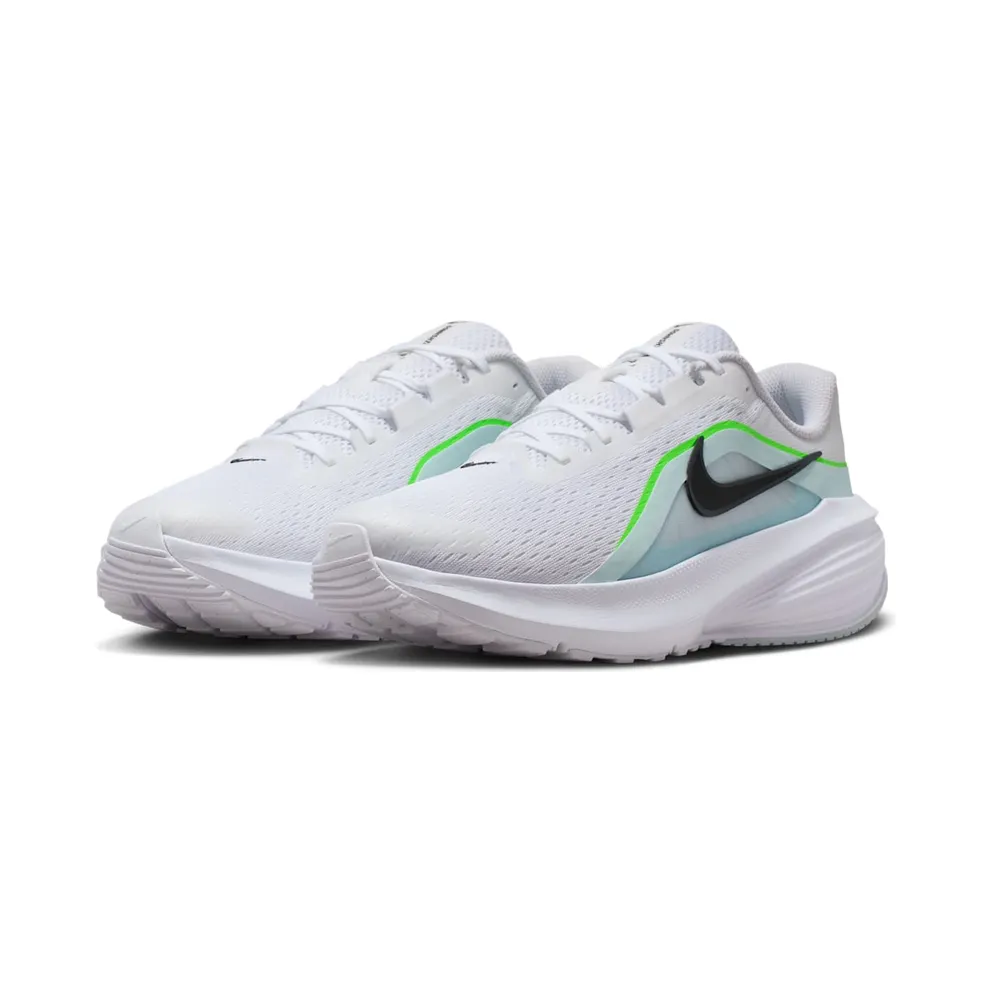 Nike Downshifter 14 White Glacier Blue Green Strike (IB1895-100)