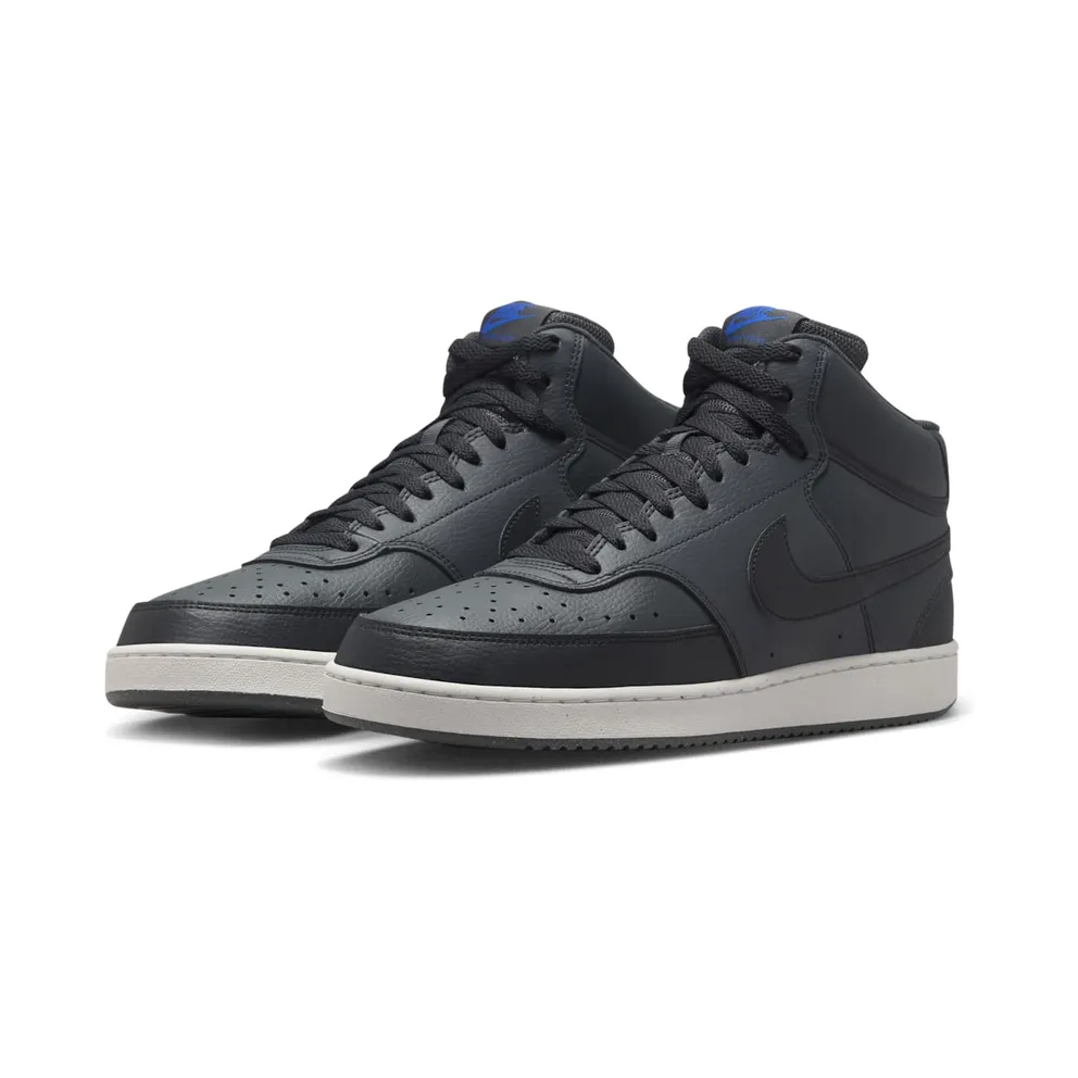 Nike Court Vision Mid Next Nature Dark Smoke Grey Off Noir Racer Blue Black (DN3577-005)