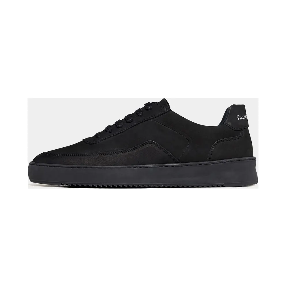 Filling Pieces Mondo 2.0 Ripple Nubuck All Black
