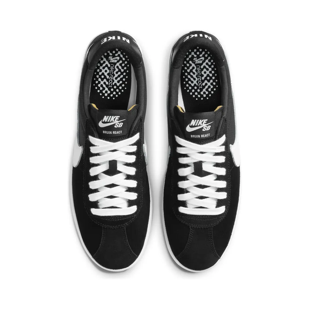 Nike SB Bruin React Black White Black/Black-Anthracite-White (CJ1661-001)