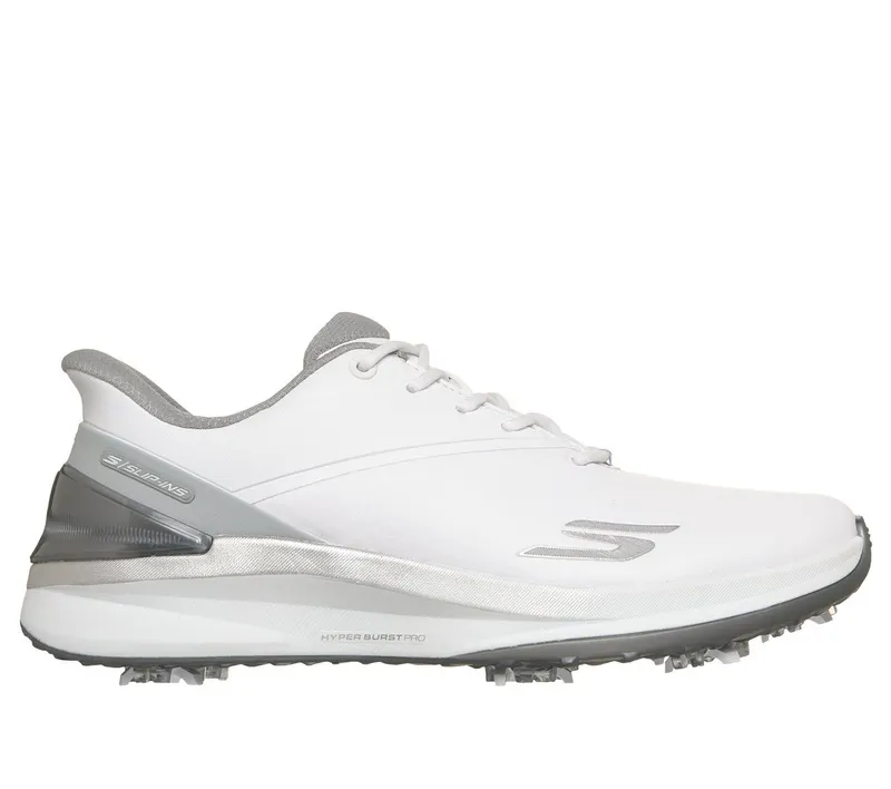 Skechers Slip-ins Golf: Blade Tour “White / Silver (123145 Wsl)” (123145WSL)