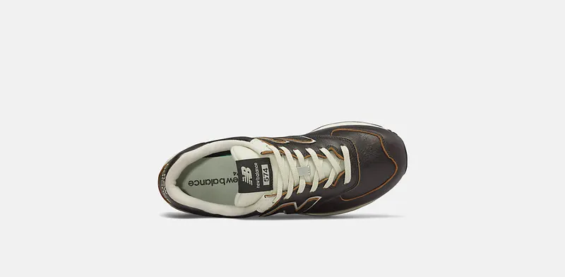 New Balance 574 Black Leather (ML574LPK)