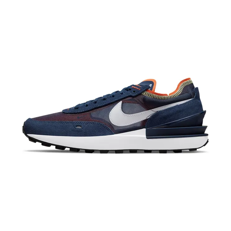 Nike Waffel One “Midnight Navy / Orange / Melon Tint / White” (DA7995-401)