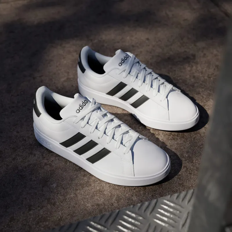 Adidas Grand Court Cloudfoam Lifestyle Court Comfort Cloud White / Core Black / Core Black (GW9214)