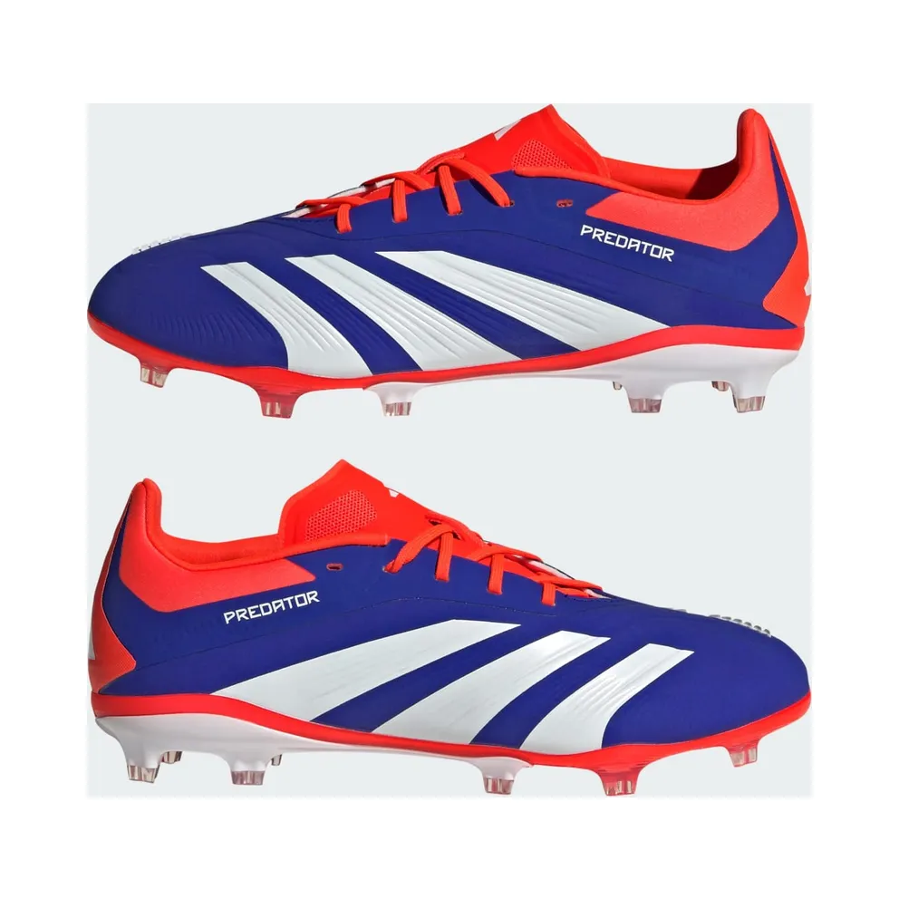 adidas Predator Elite FG Lucid Blue Cloud White Solar Red (IF6360)