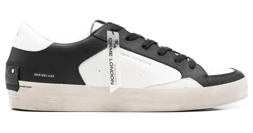Crime London Skate Deluxe Sneakers – Weiß (16102PP5)