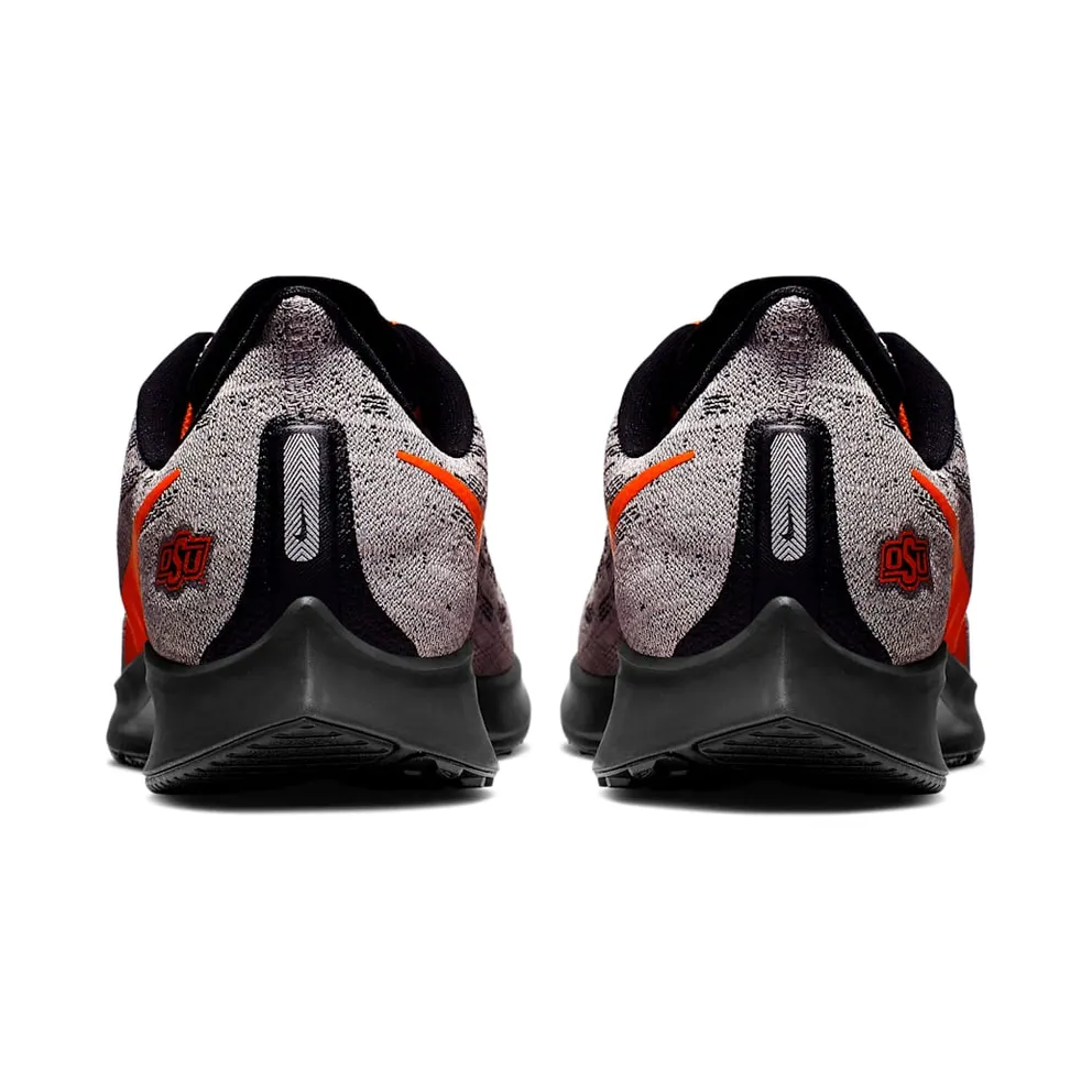 Nike Air Zoom Pegasus 36 Oklahoma State Pewter Grey/Black-Brilliant Orange (CI2074-001)