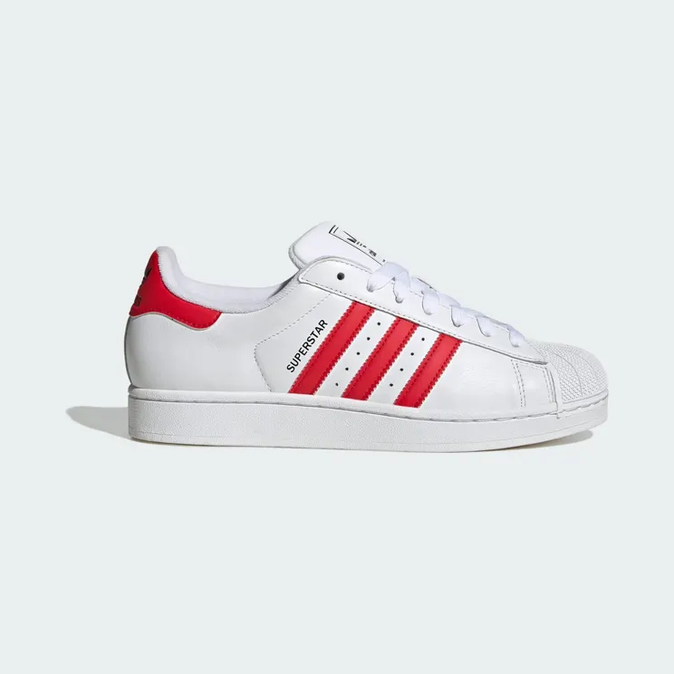 Adidas Superstar II “Cloud White / Better Scarlet” (JQ4728)