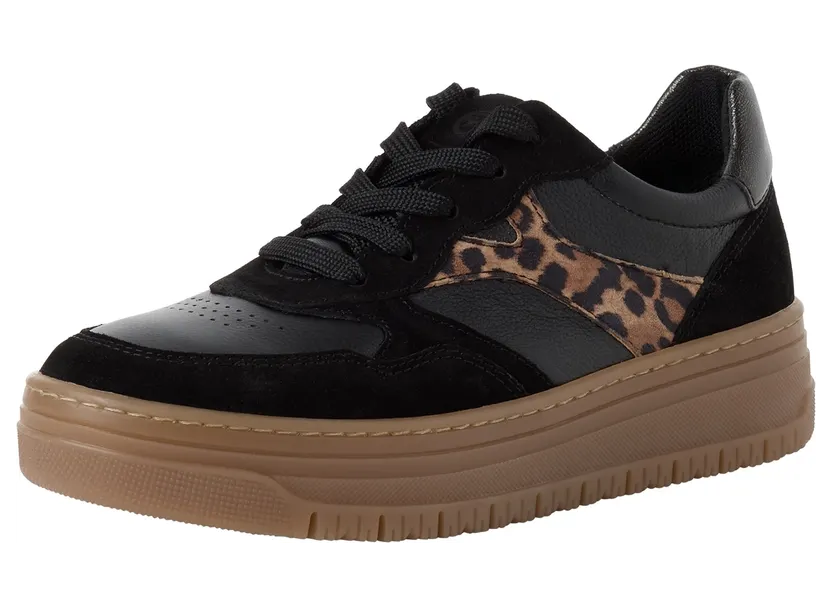 Tamaris sneaker Karamel / Cognac / Zwart (1-23717-45-090)