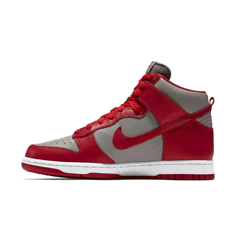 Nike Dunk High UNLV Soft Grey/University Red (850477-001)