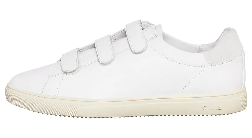 Clae Bradley V White Milled Leather (CL19CBV02-WML)