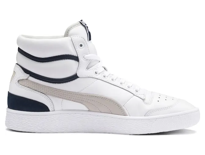 Puma Ralph Sampson Mid OG White Grey Violet Peacoat (370718-01)