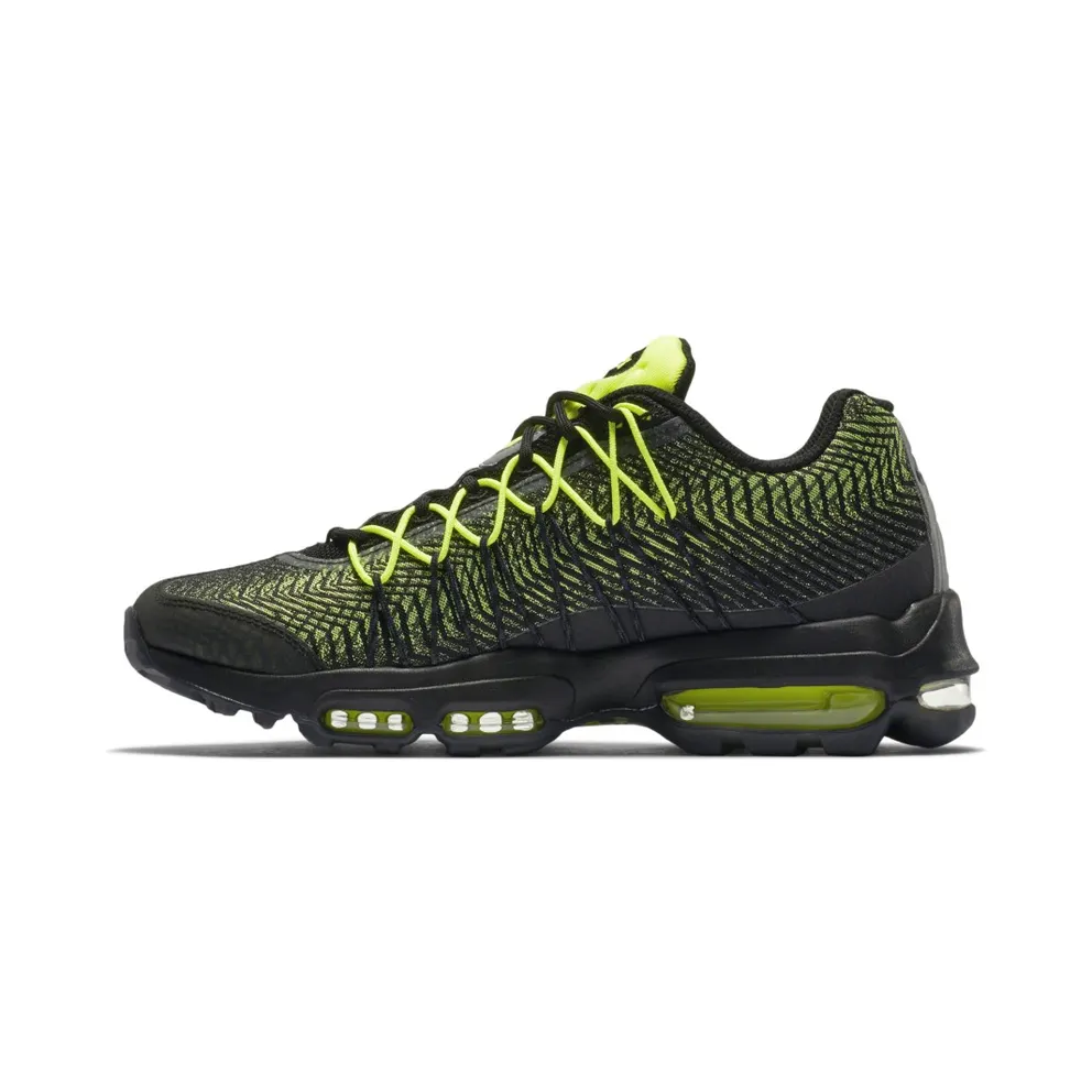 Nike Air Max 95 Jacquard Black Volt Black/Volt-Drk Grey-Mttlc Slvr (749771-007)