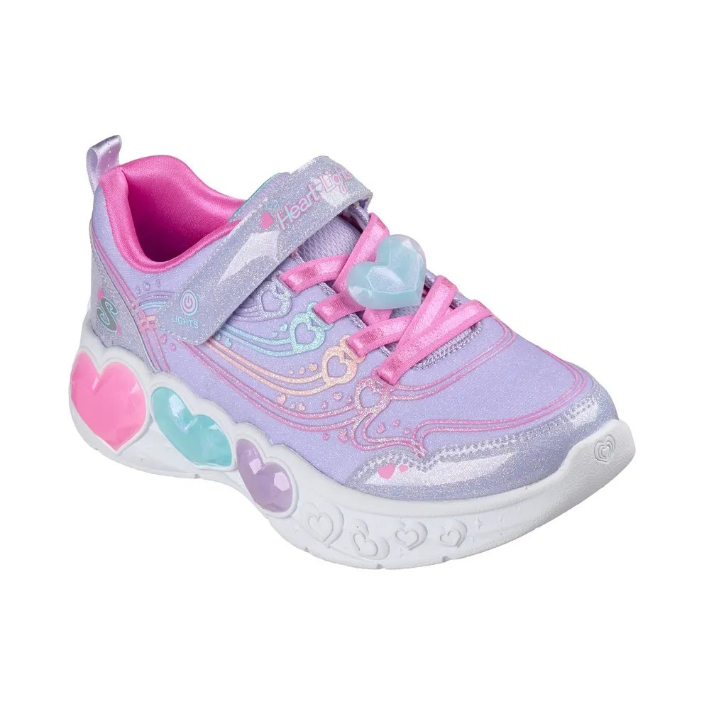 Skechers S-Lights: Enchanted Heart Lights Sneaker Lavendel