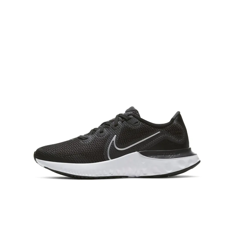Nike Renew Run Black (GS) Black/White/Wolf Grey (CT1430-091)
