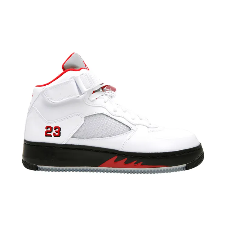 Jordan 5 Fusion Varsity White Red