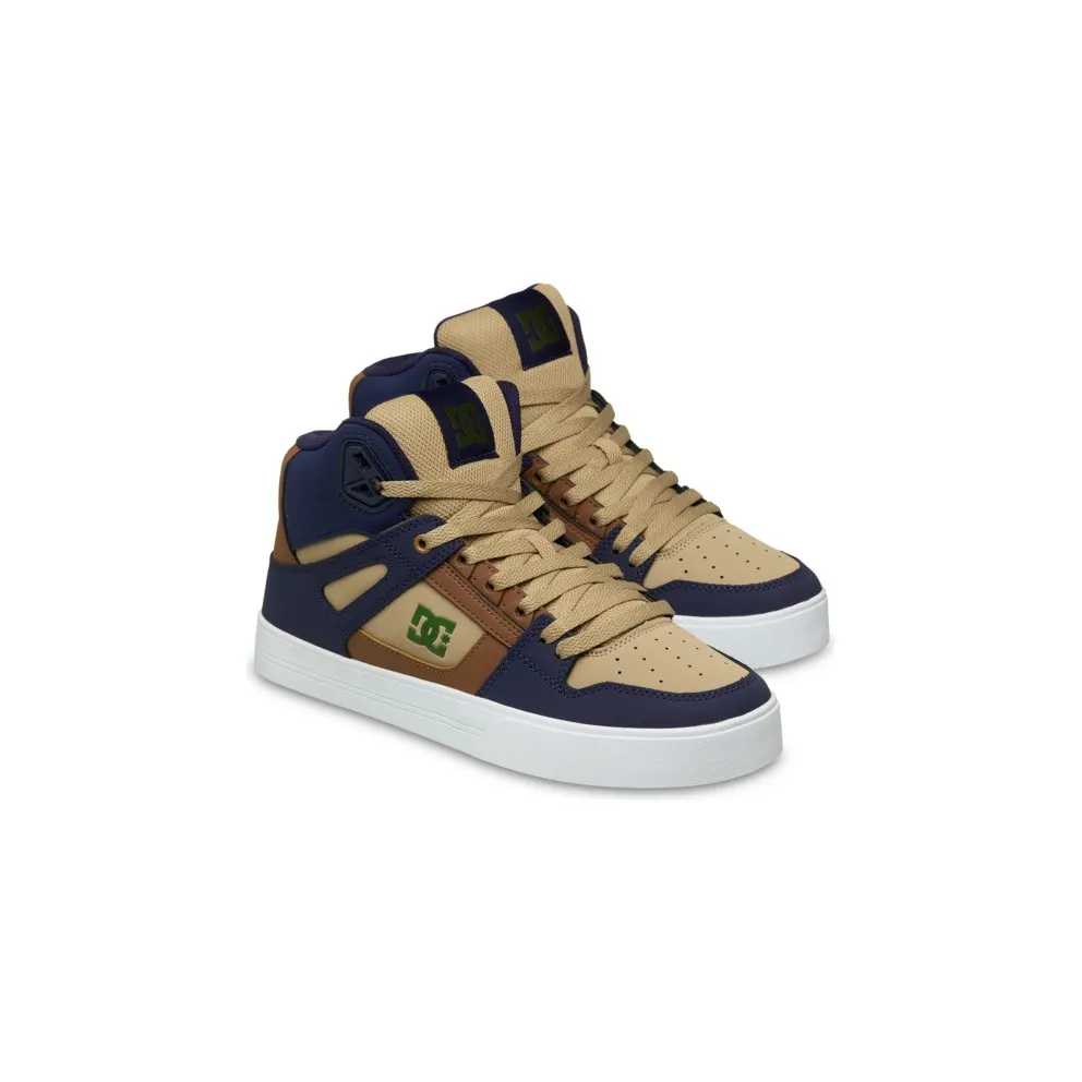 Dc Shoes DC Pure Navy / Brown / Tan (ADYS400043-NBT)