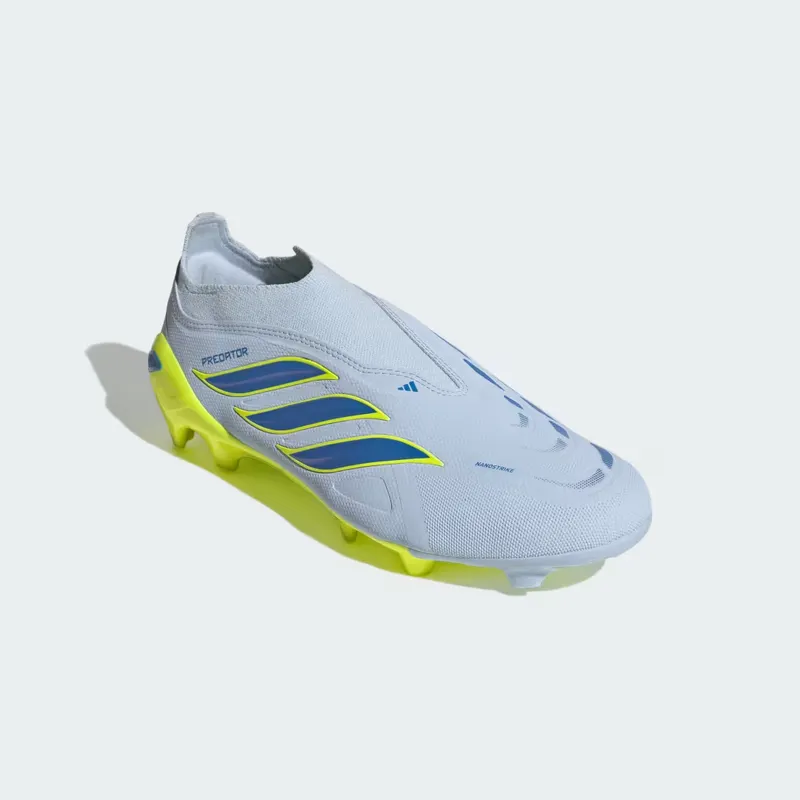 adidas Predator League Laceless Firm Ground Football Boots “Crystal Sky / Ray Blue / Team Solar Yellow 2” (JS2999)