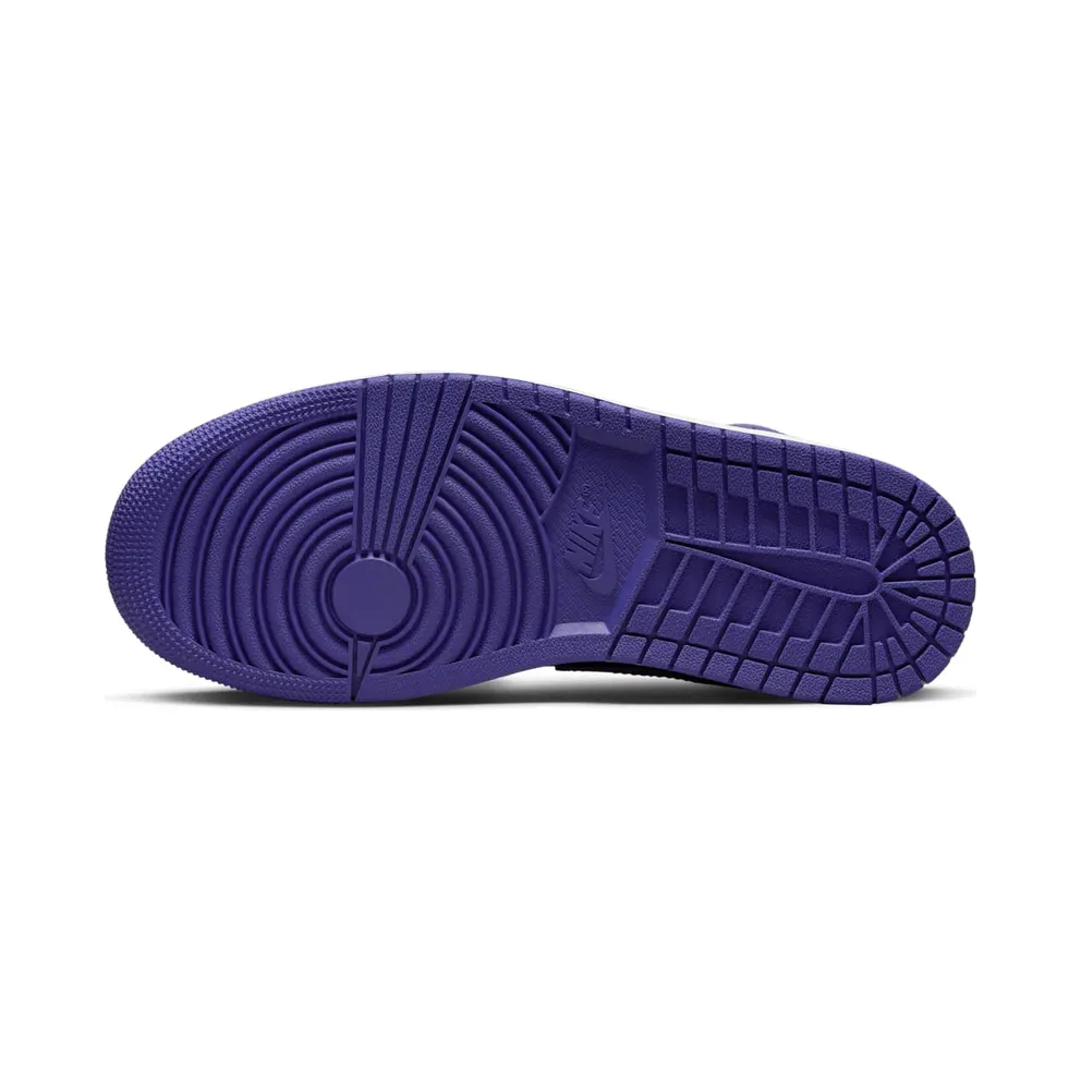 Jordan 1 MID “Black/Purple” (BQ6472-051)