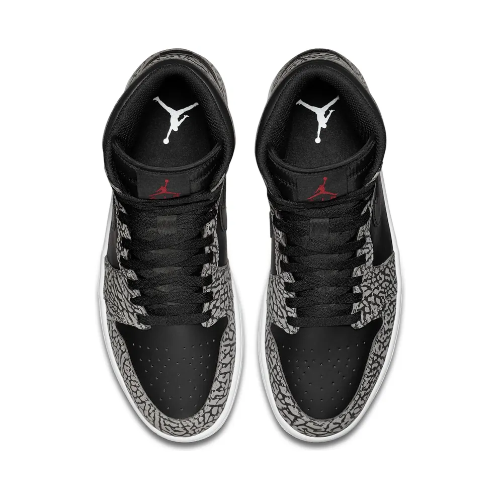 Jordan 1 Retro Un-Supreme Black/Cement-White-Varsity Red (839115-013)