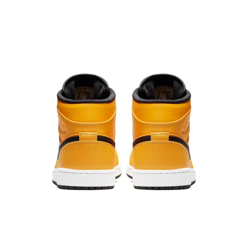 Air Jordan Nike AJ I 1 Mid University Gold Black (2019) (554724-700)