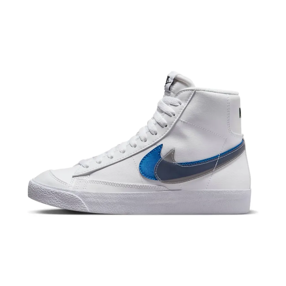 Nike Blazer Mid Next Nature Double Swoosh White Hyper Royal (FD0690-100)