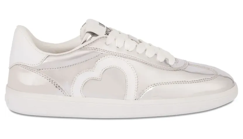 Love Moschino met hart-applicatie “Silver” (JA15112G1OJE0)
